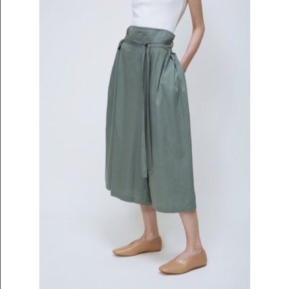 black crane Pants - BLACK CRANE Origami Culotte